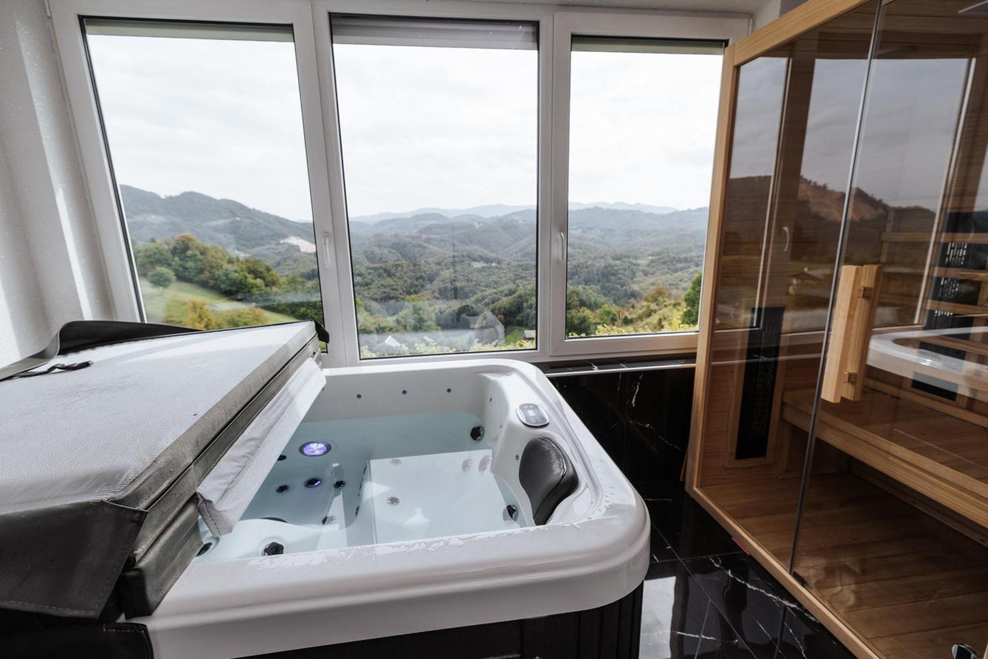 Tanja S Holiday Home In Nature With Sauna And Hot Tub Gorica pri Slivnici Экстерьер фото